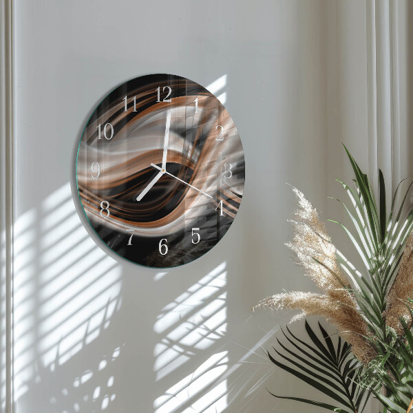 Orologio rotondo Arte astratta
