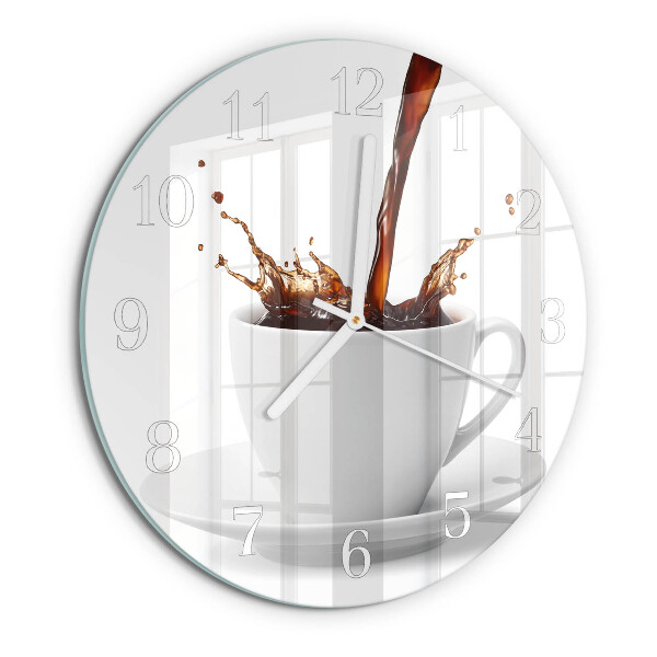 Orologio rotondo Tazza di caffè