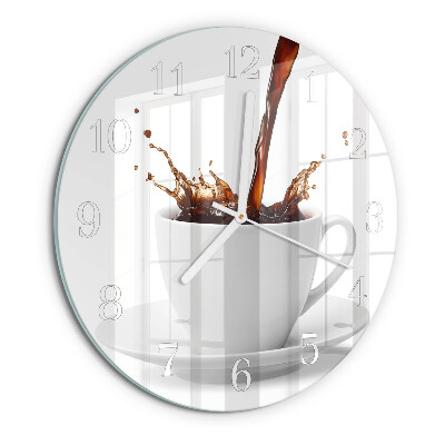 Orologio rotondo Tazza di caffè