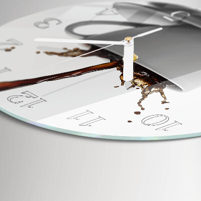 Orologio rotondo Tazza di caffè