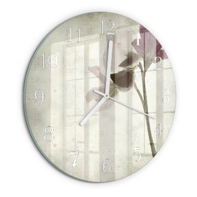 Orologio rotondo Fiore vintage