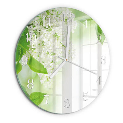 Orologio rotondo Foglie