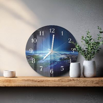 Orologio rotondo L'universo della Terra