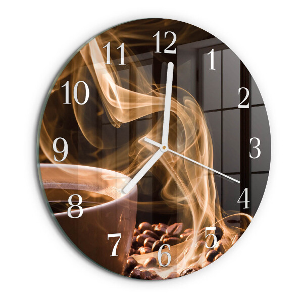Orologio rotondo Tazza di caffè