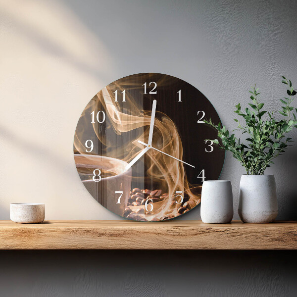 Orologio rotondo Tazza di caffè