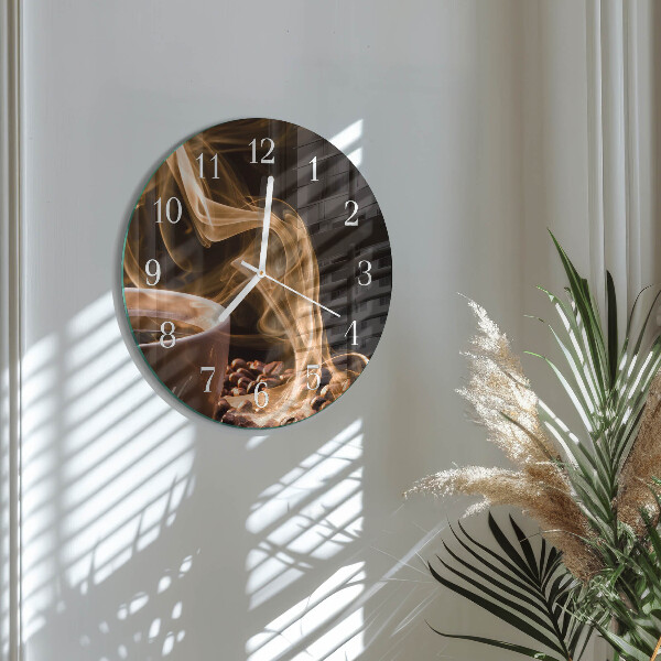 Orologio rotondo Tazza di caffè