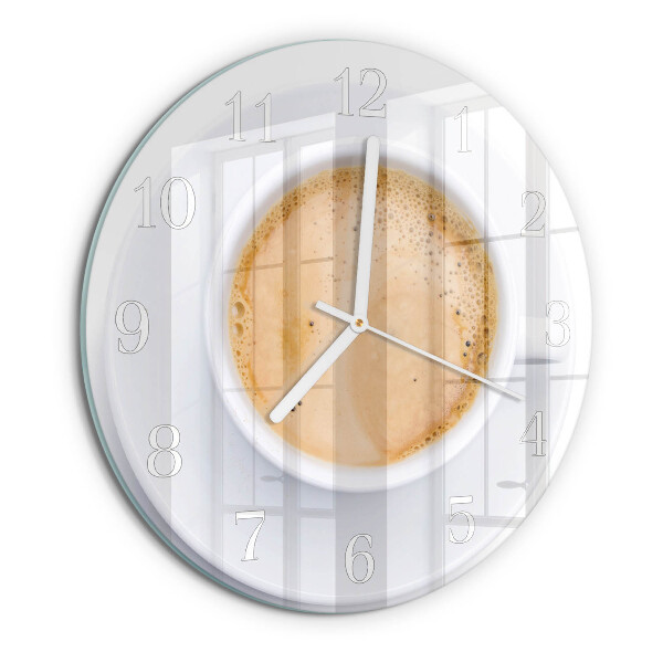 Orologio rotondo Tazza di caffè