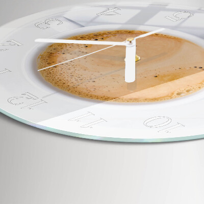 Orologio rotondo Tazza di caffè