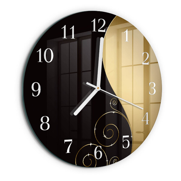 Orologio rotondo Arte astratta