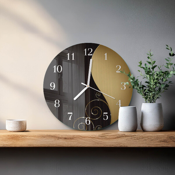 Orologio rotondo Arte astratta