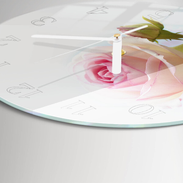 Orologio rotondo Rosa