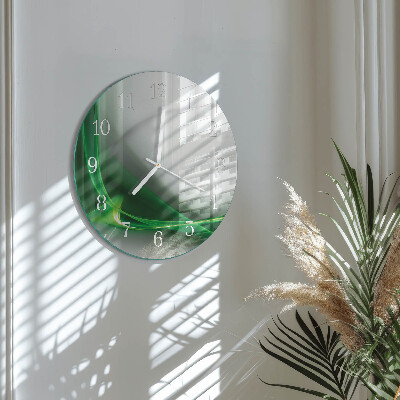 Orologio rotondo Linee astratte