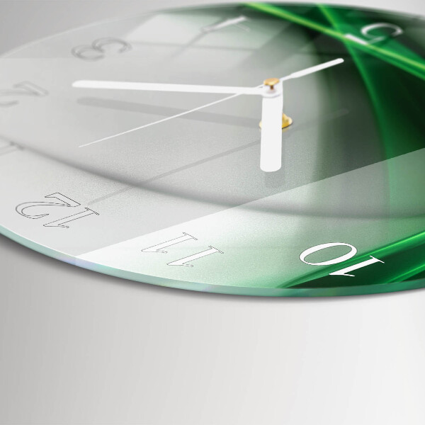 Orologio rotondo Linee astratte
