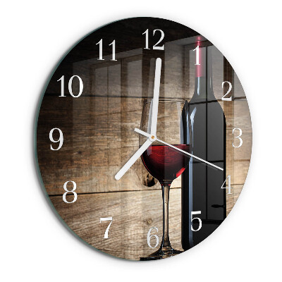 Orologio rotondo Vino