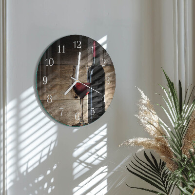 Orologio rotondo Vino
