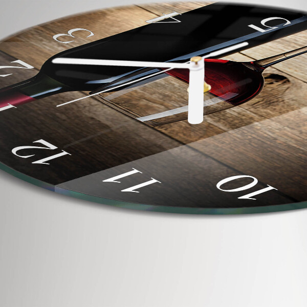Orologio rotondo Vino