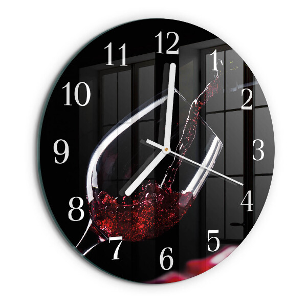 Orologio rotondo Vino