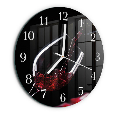 Orologio rotondo Vino