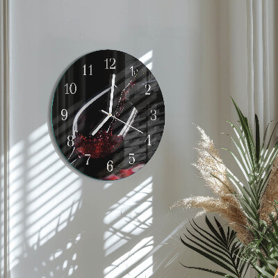 Orologio rotondo Vino