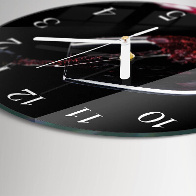 Orologio rotondo Vino