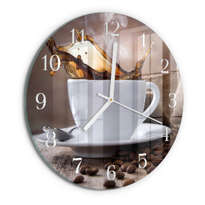 Orologio rotondo Caffè