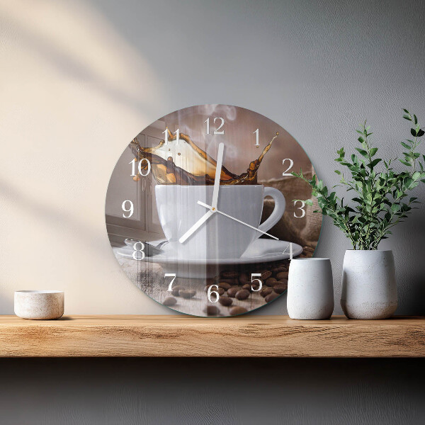 Orologio rotondo Caffè