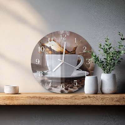 Orologio rotondo Caffè