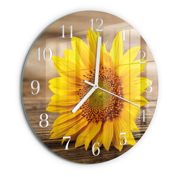 Orologio rotondo Girasole