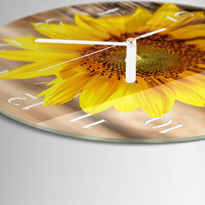 Orologio rotondo Girasole