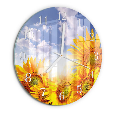 Orologio rotondo Girasoli