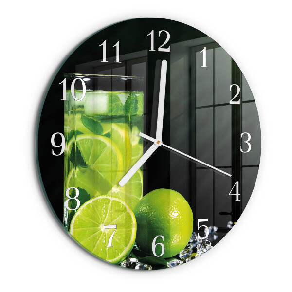 Orologio rotondo Carbonato di calcio
