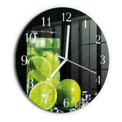 Orologio rotondo Carbonato di calcio