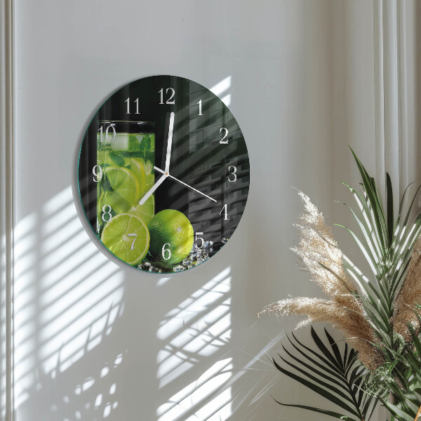 Orologio rotondo Carbonato di calcio