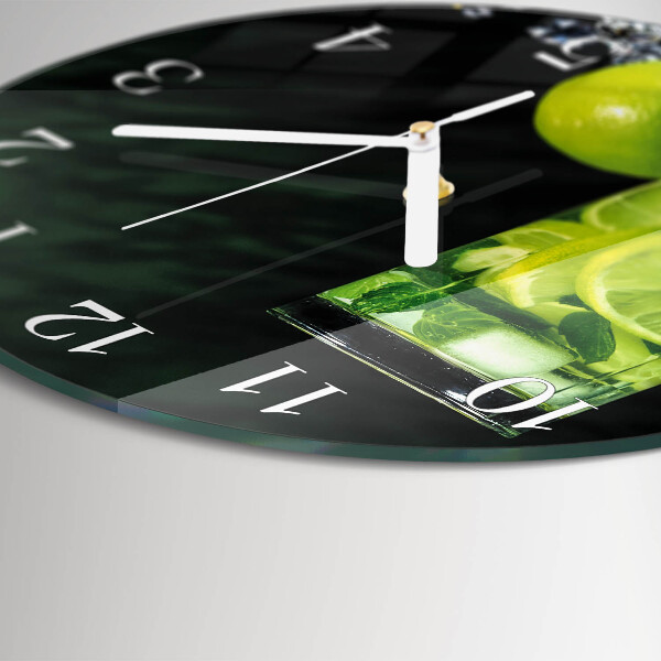 Orologio rotondo Carbonato di calcio
