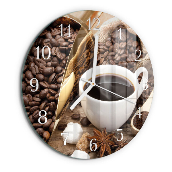 Orologio rotondo Caffè
