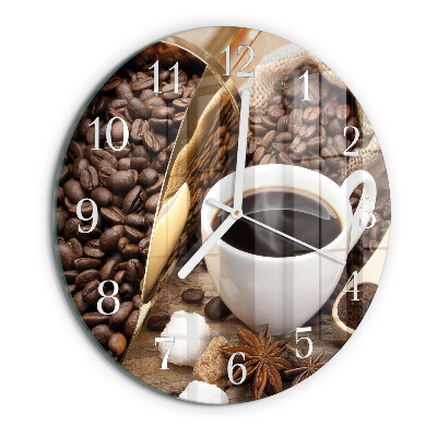 Orologio rotondo Caffè
