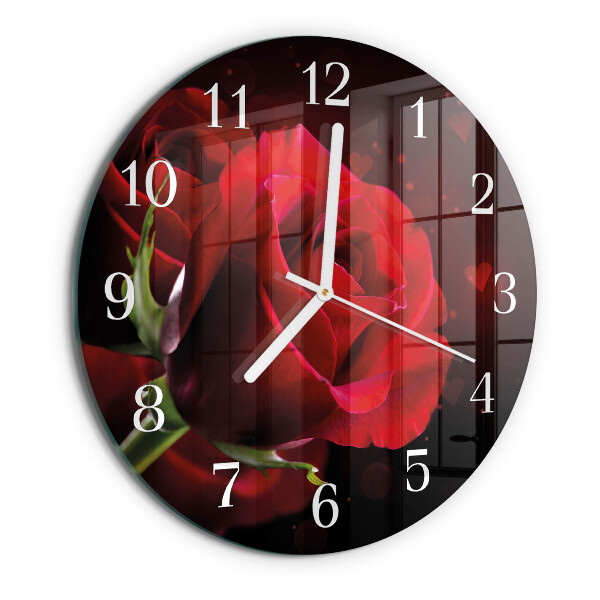 Orologio rotondo Rose