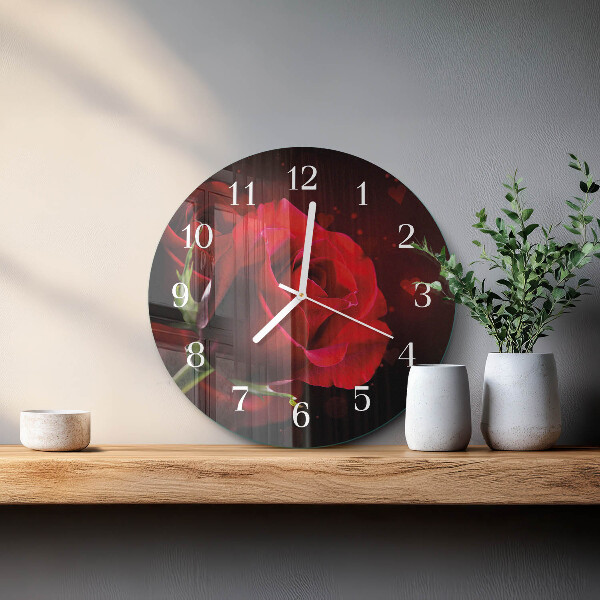 Orologio rotondo Rose
