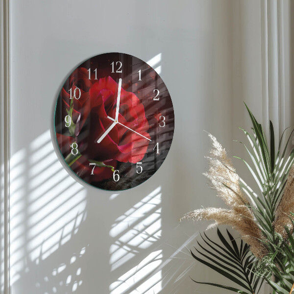 Orologio rotondo Rose