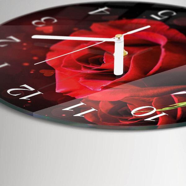 Orologio rotondo Rose