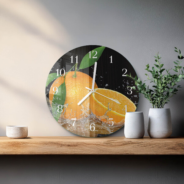 Orologio rotondo Arance