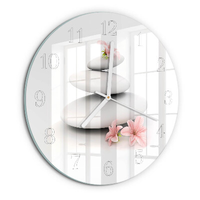 Orologio rotondo Pietre