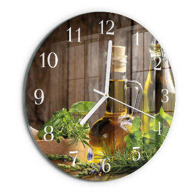 Orologio rotondo Olio