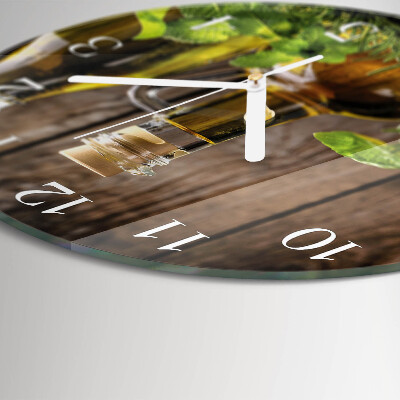 Orologio rotondo Olio