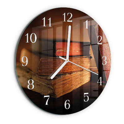 Orologio rotondo Libro