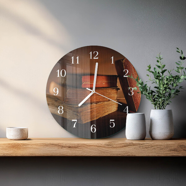 Orologio rotondo Libro