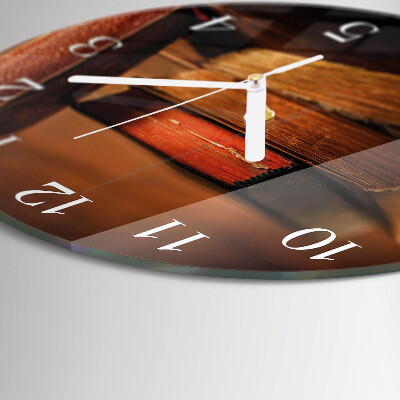 Orologio rotondo Libro