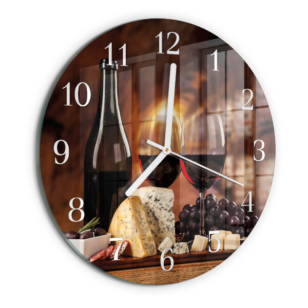Orologio rotondo Vino