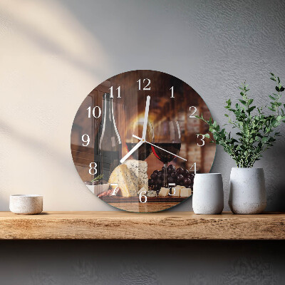 Orologio rotondo Vino