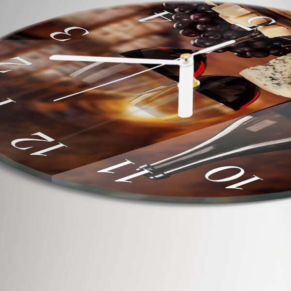 Orologio rotondo Vino